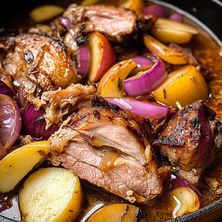 Apple Cider Braised Pork Shoulder