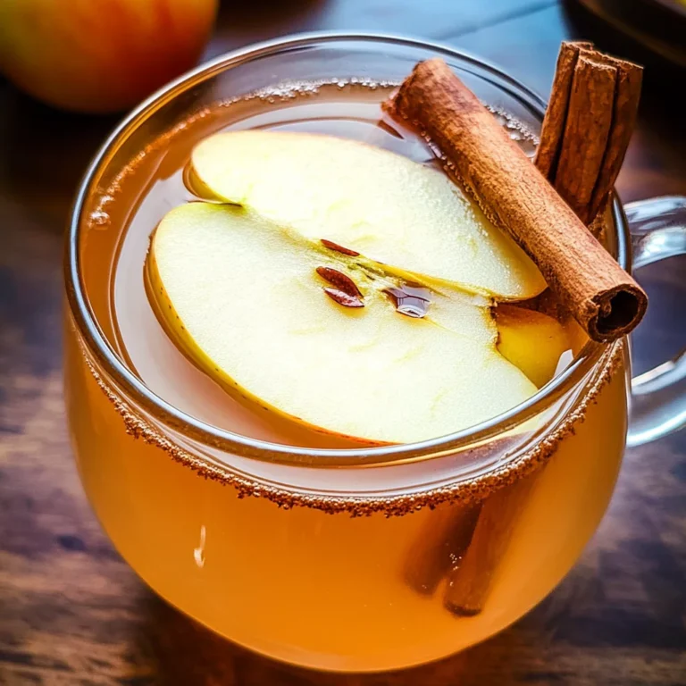Apple Cinnamon Tea with Ginger
