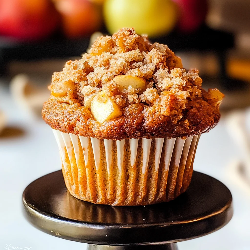 Apple Pumpkin Streusel Muffins Small Batch