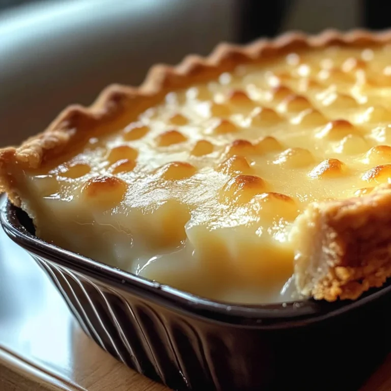 Baked Tapioca Pudding