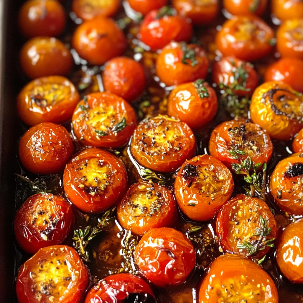 Balsamic Roasted Cherry Tomatoes Recipe