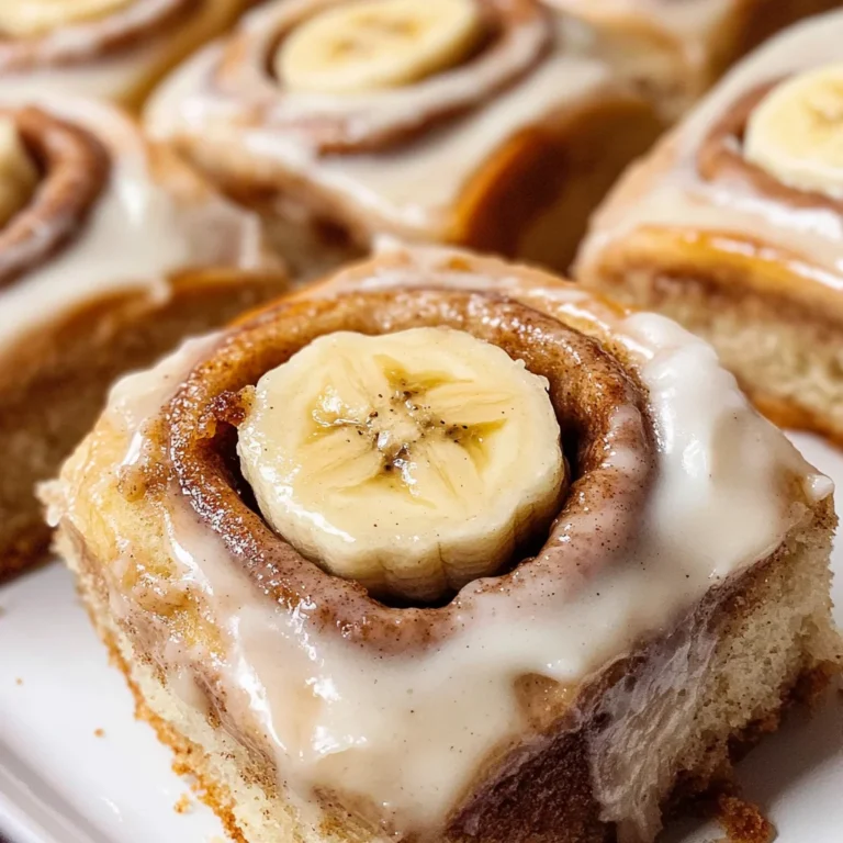 Banana Bread Cinnamon Rolls