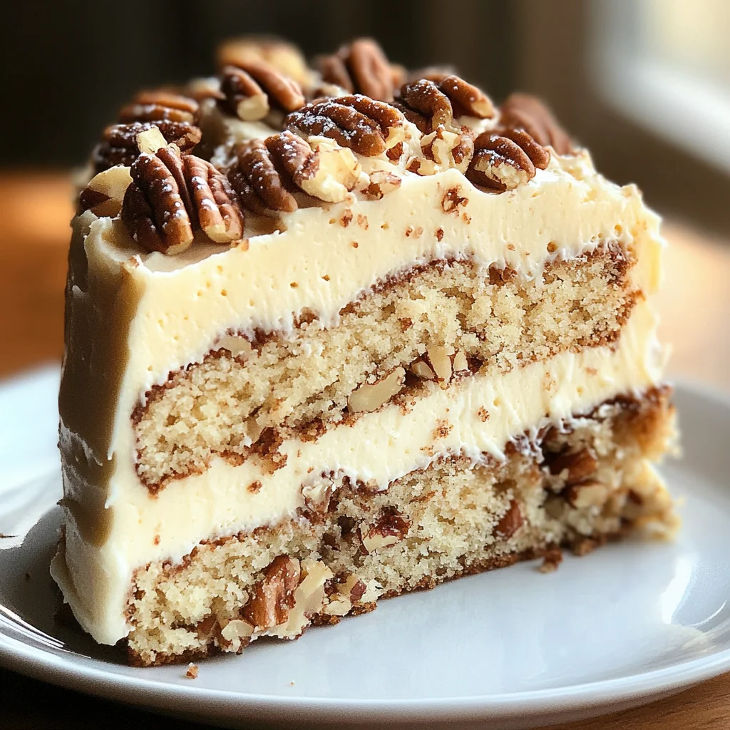 Butter Pecan Bliss Cake: A Toasty, Creamy Dream That’s Pure Comfort in Every Slice