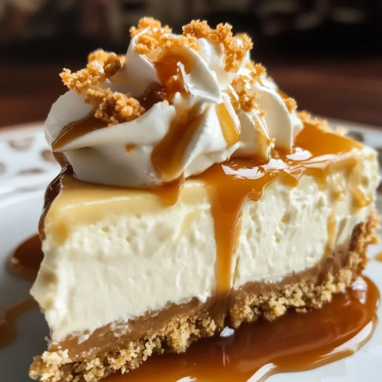 Butterbeer cheesecake