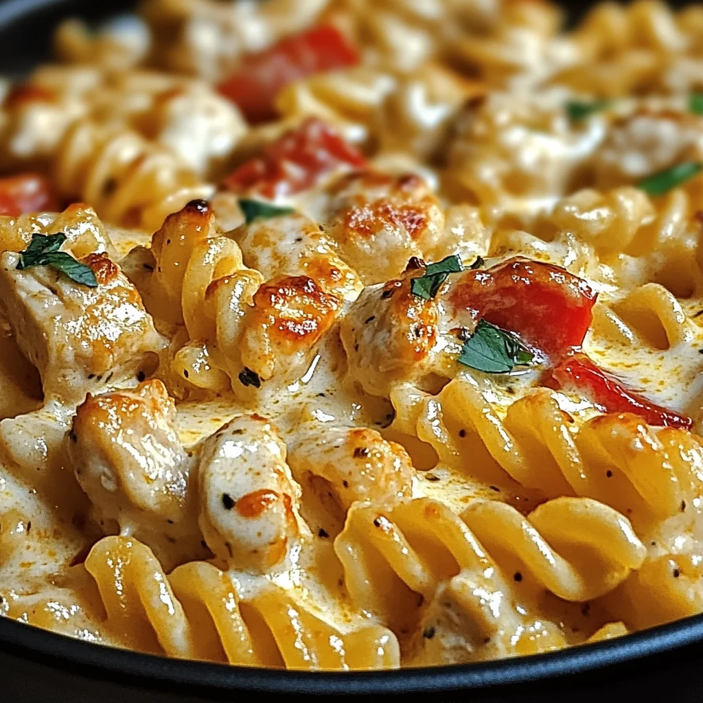 Cajun Cream Cheese Chicken Pasta Bake Recipe