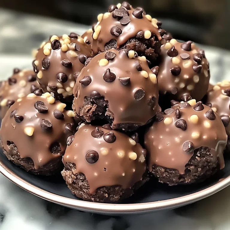 Chocolate Chip Cookie Dough Protein Balls!