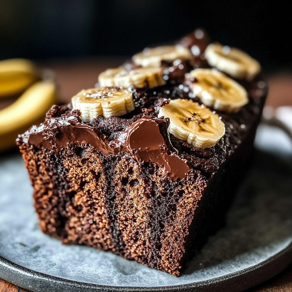 Chocolate Espresso Banana Bread
