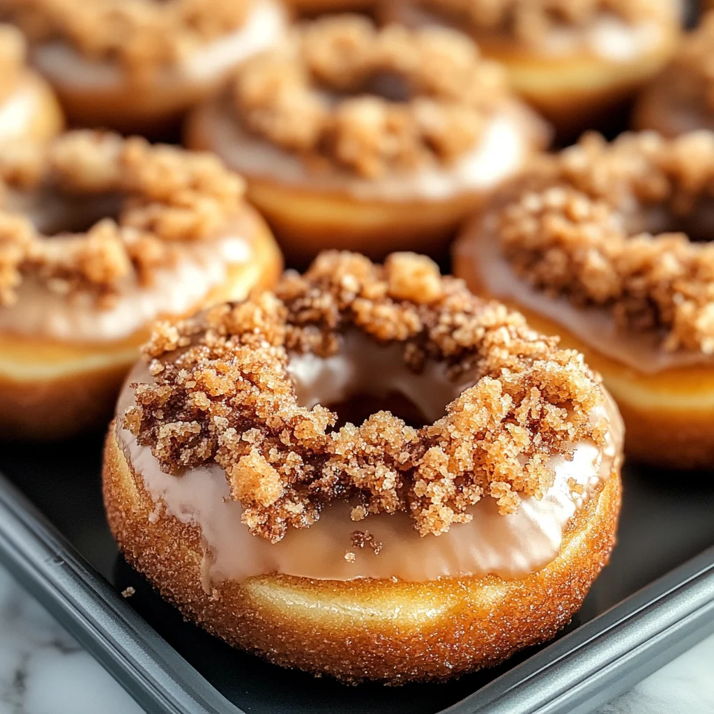 Coffee Cake Donuts