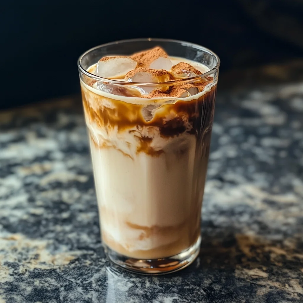 Cookie Butter Iced Chai Latte