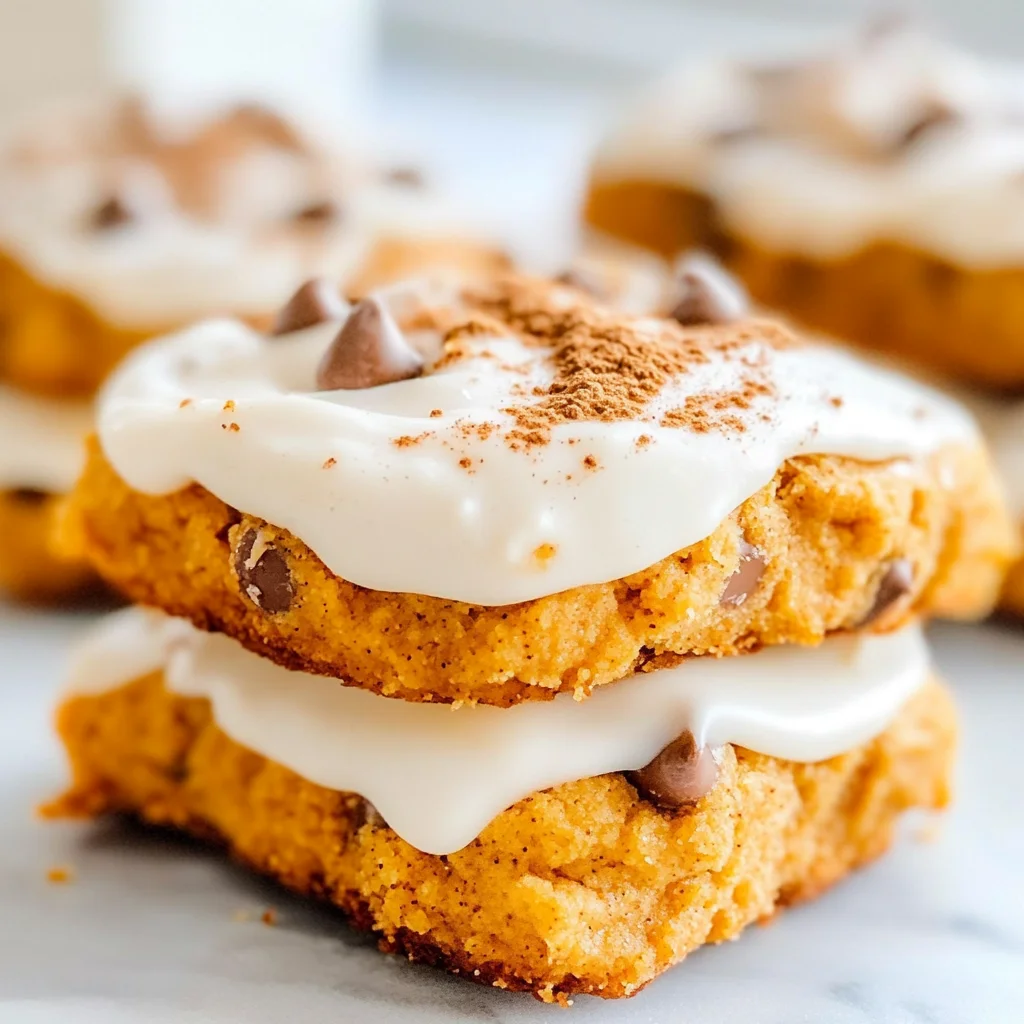 Copycat Crumbl Pumpkin Cake Cookies