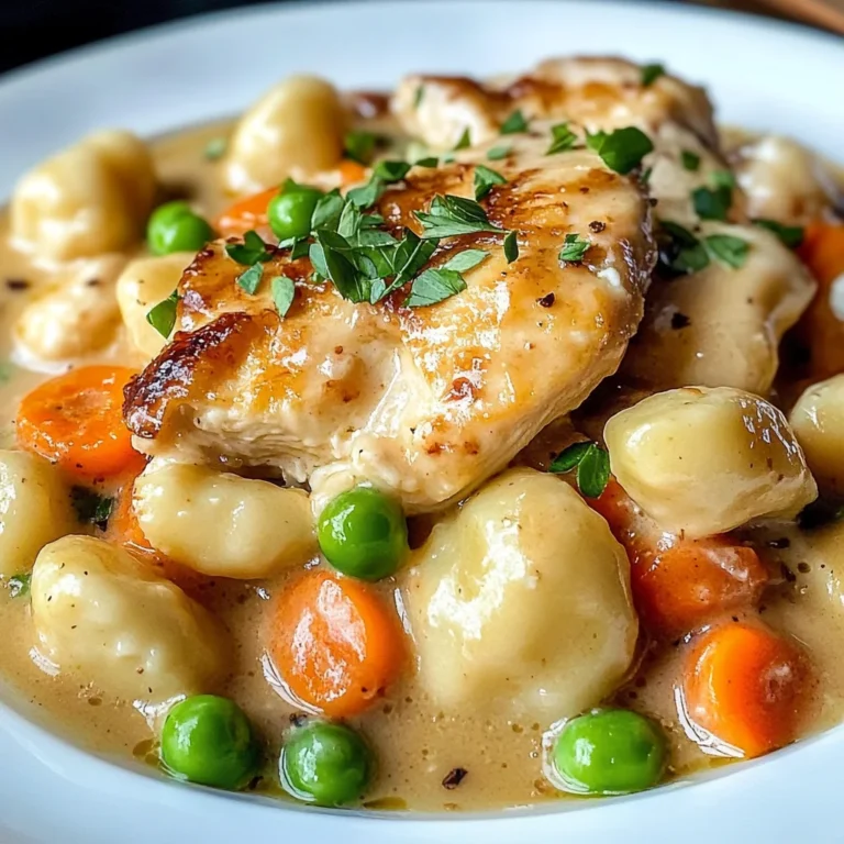 Creamy Chicken and Gnocchi Pot Pie Recipe