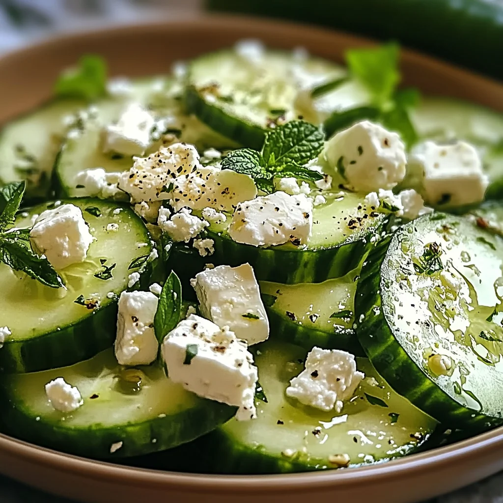 Cucumber Feta Salad