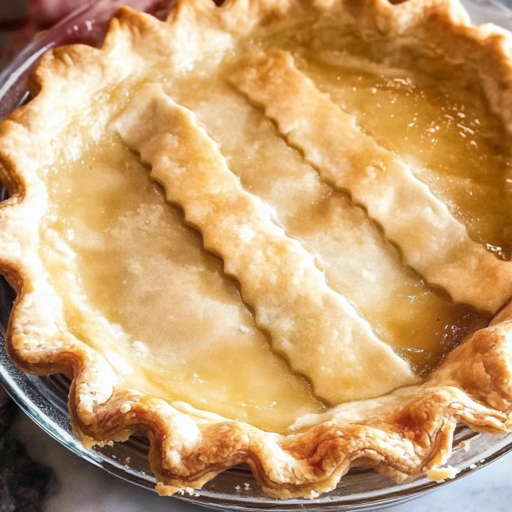 Easy Homemade Pie Crust