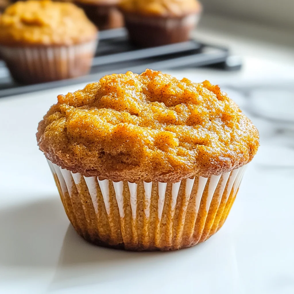 Healthy Greek Yogurt Pumpkin Muffins