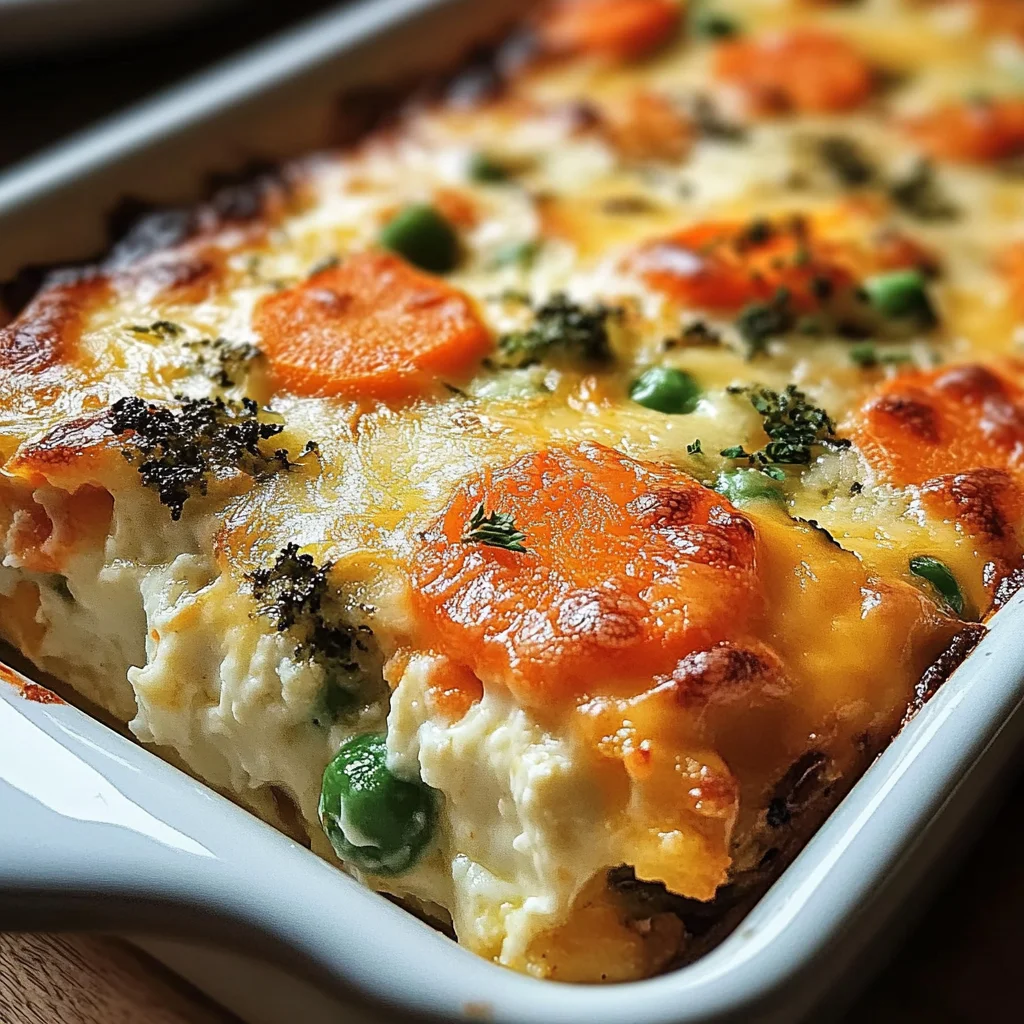 High-Protein Cottage Cheese Veggie Bake Recipe