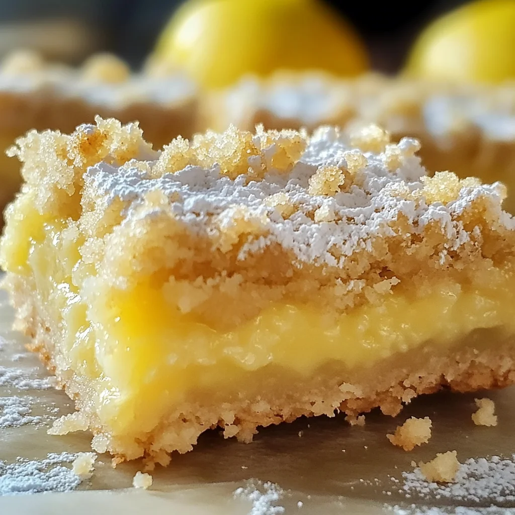 Lemon Crumb Bars