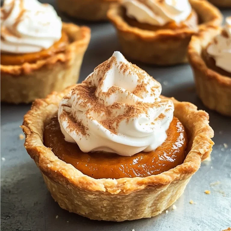 Mini Pumpkin Pies