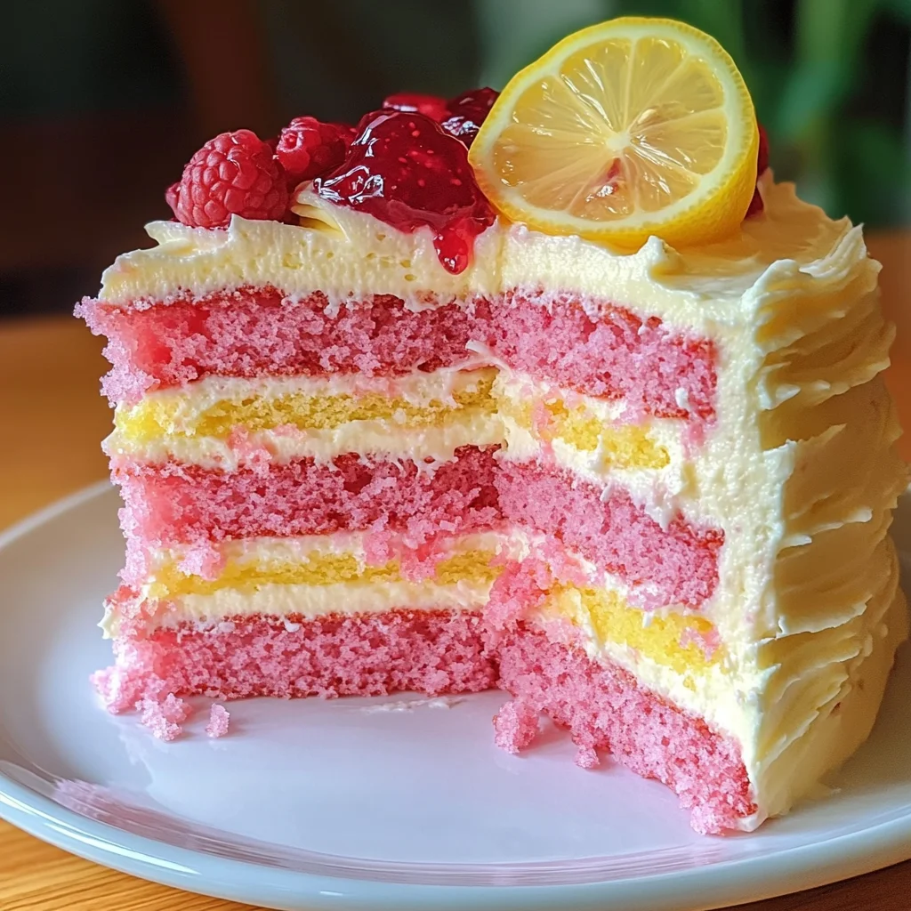 Pink Lemonade Cake