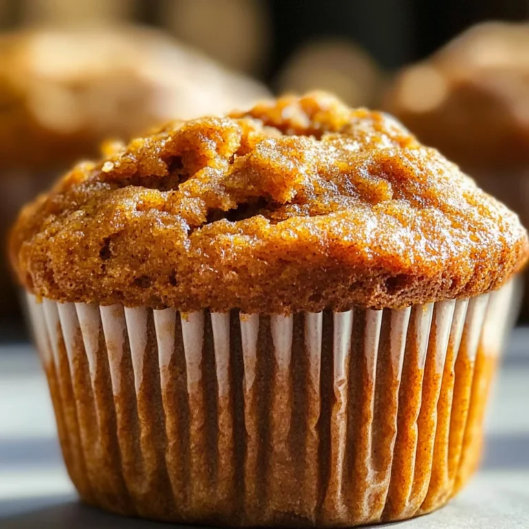 Spice Cake Pumpkin Muffins