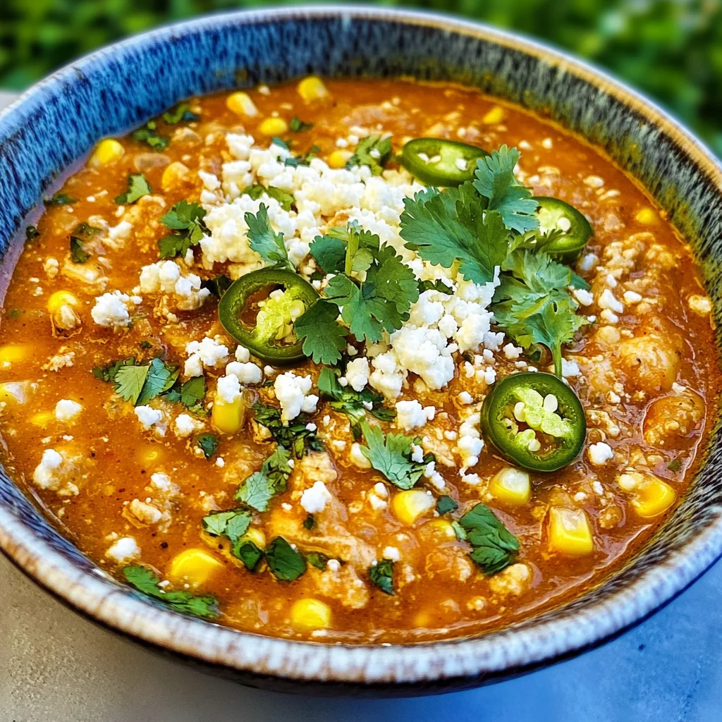 Street Corn Chicken Chili