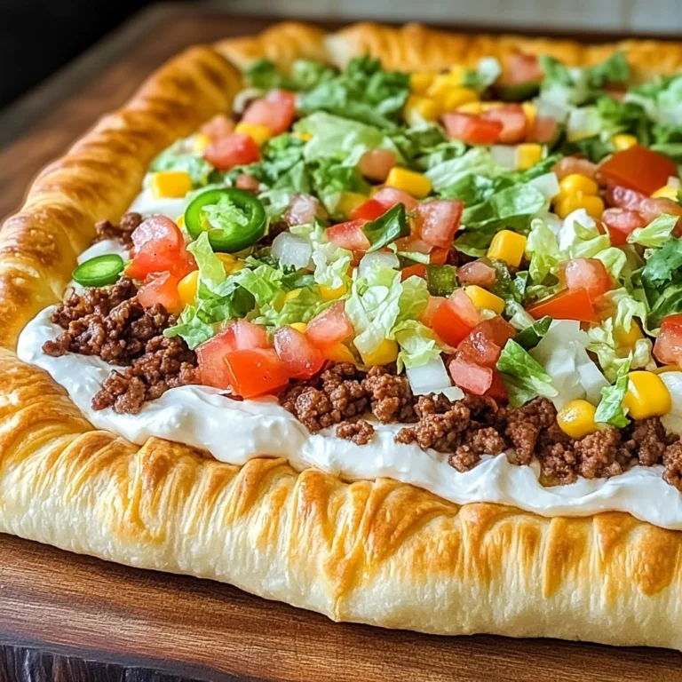 Taco Pizza Appetizer: A Delightful Fusion of Flavors