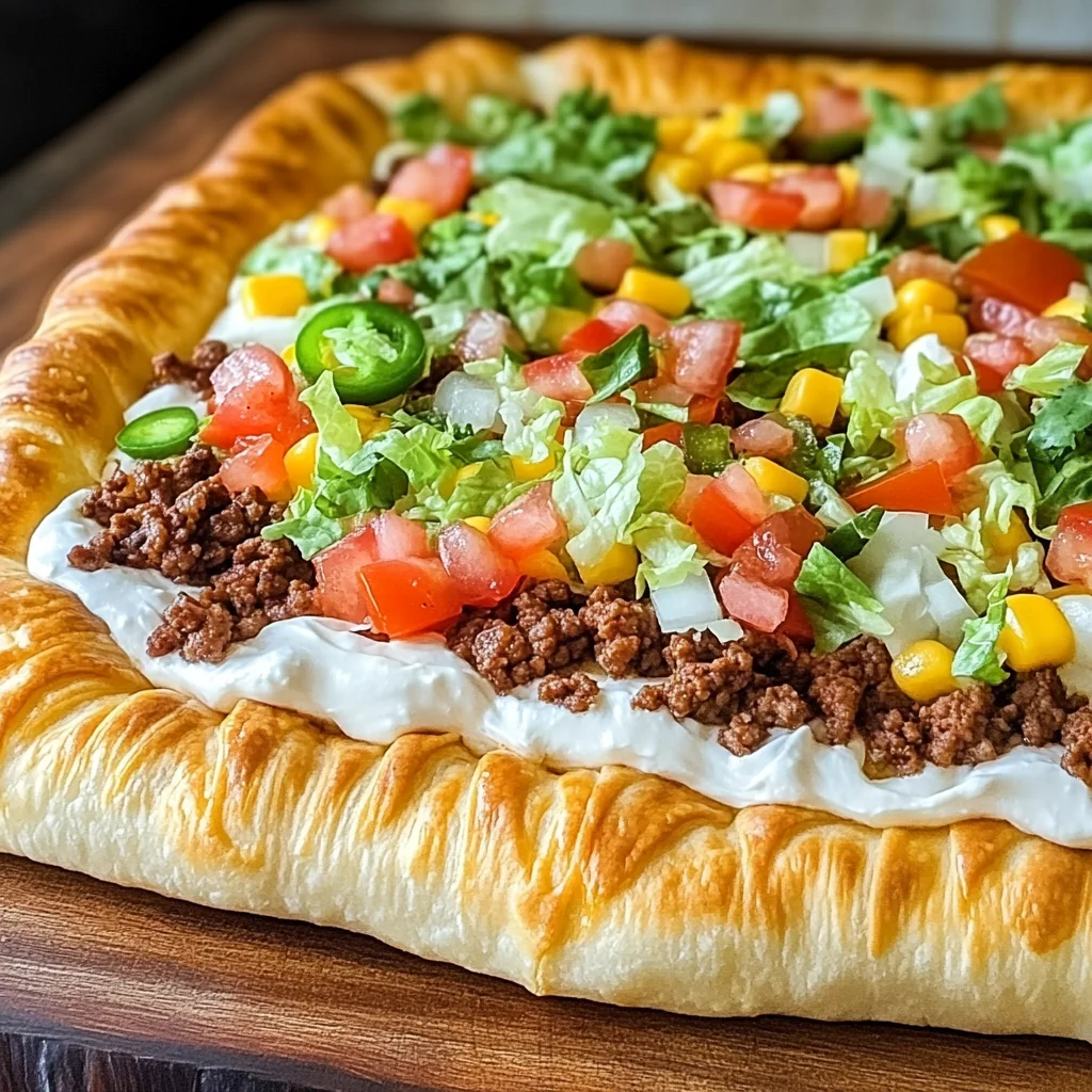 Taco Pizza Appetizer: A Delightful Fusion of Flavors