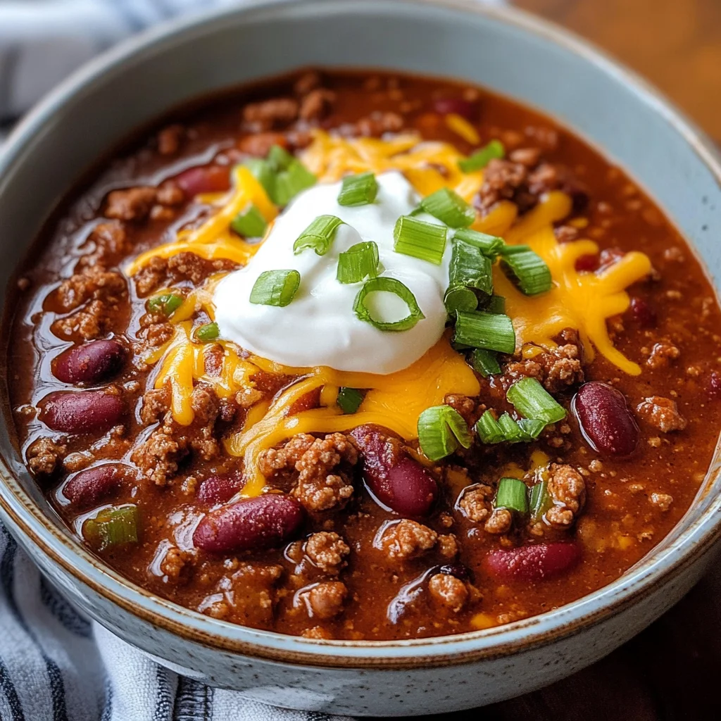 The Best Chili Recipe