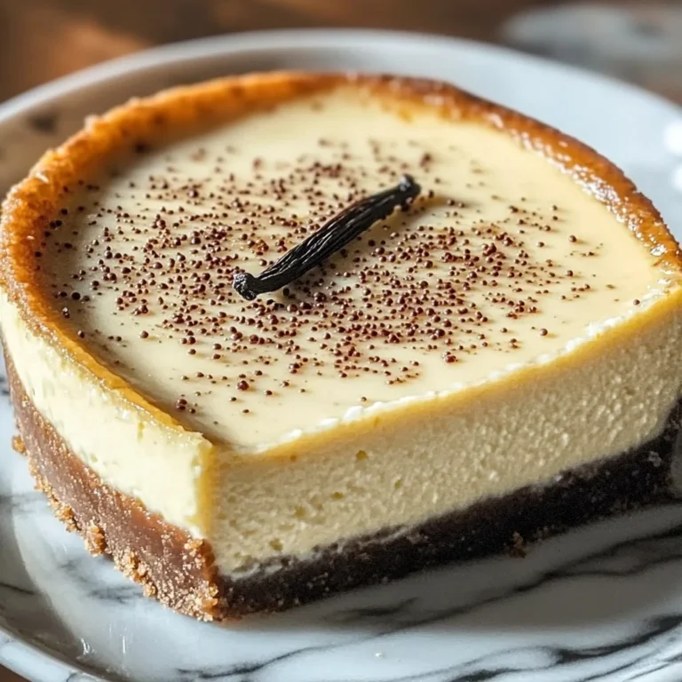 Vanilla Bean Brown Butter Cheesecake