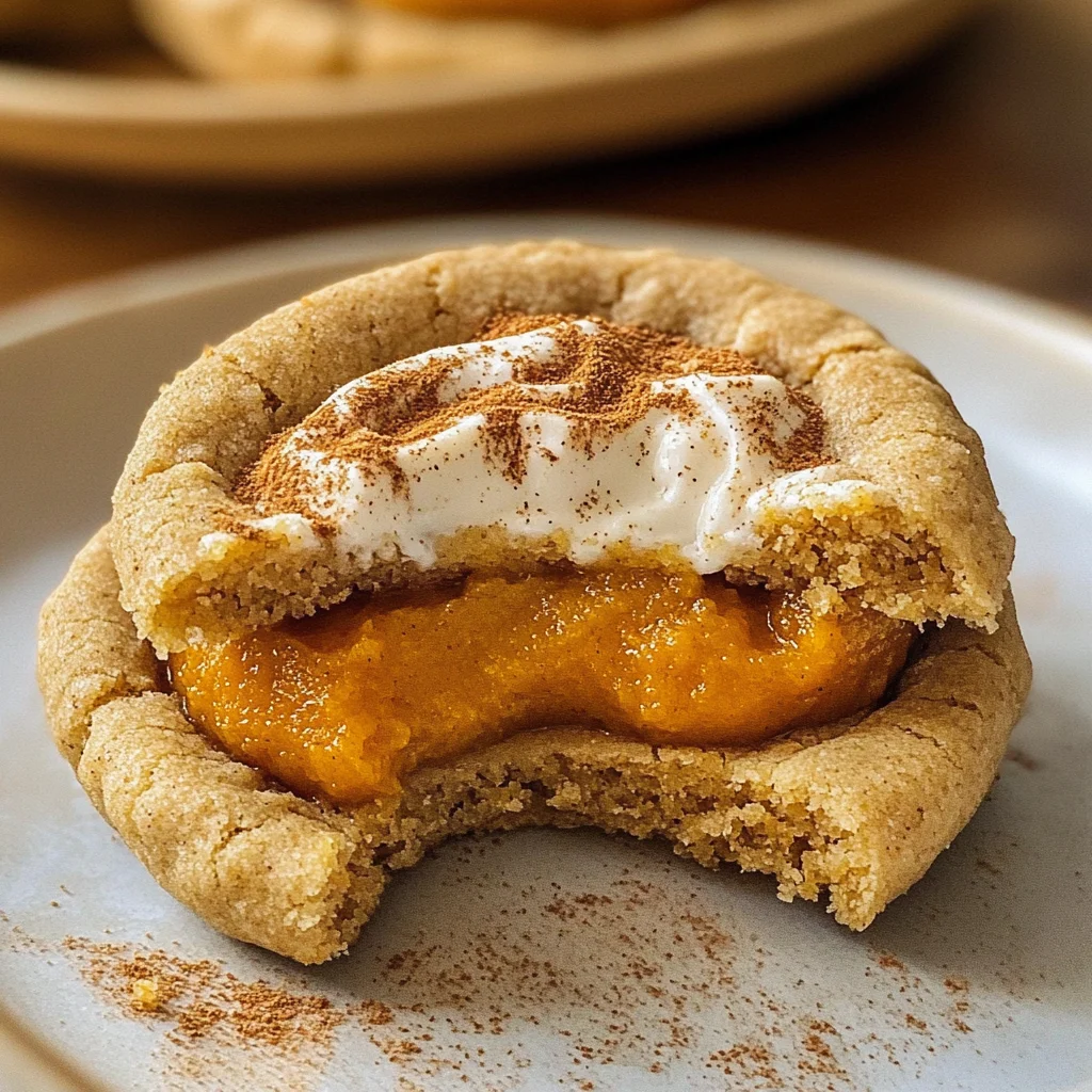 Vegan Pumpkin Pie Cookies
