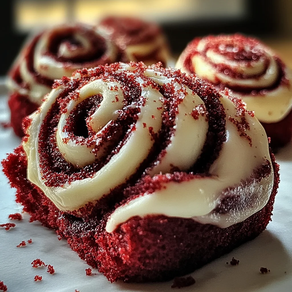 ed Velvet Cinnamon Rolls: A Decadent Twist on a Classic