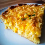 Cheddar Sweet Corn Pie