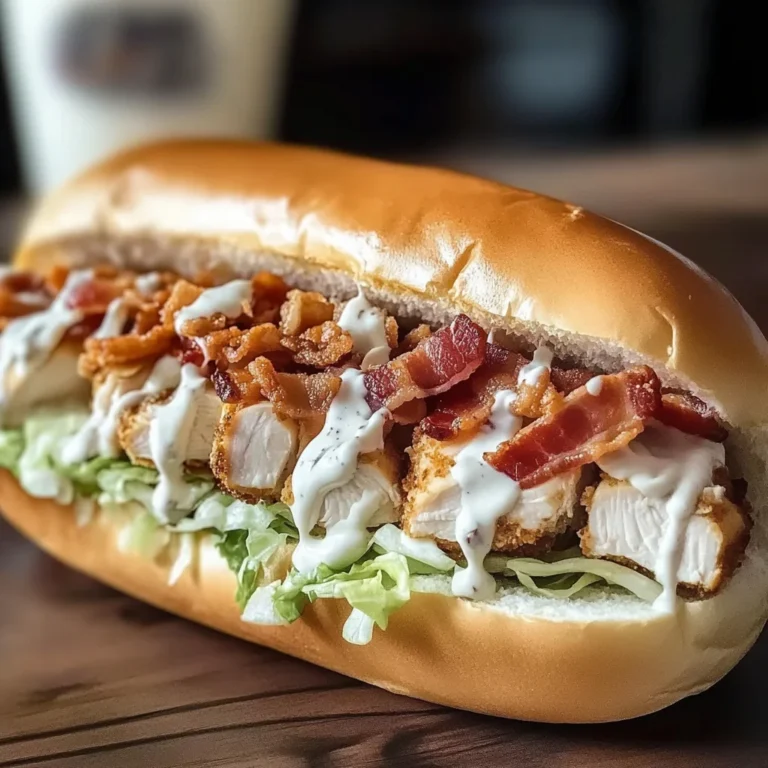 Chopped Chicken Bacon Ranch Sub: An Amazing Ultimate Recipe