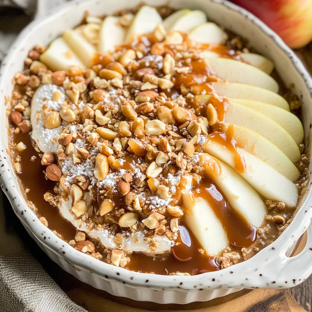 Cream Cheese Caramel Apple Dip