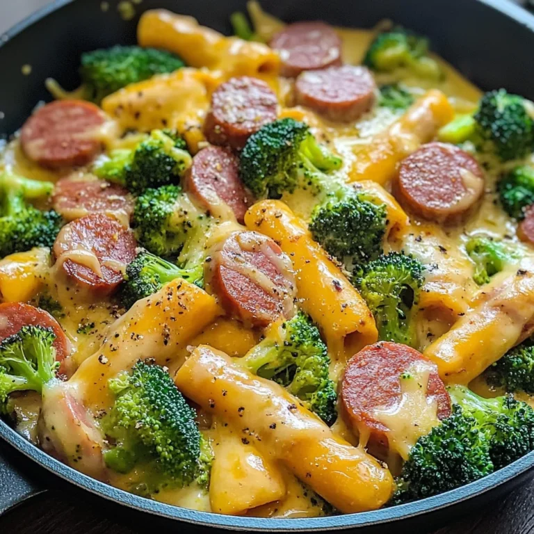 Creamy Kielbasa Broccoli Skillet 30 Minutes Ultimate Delicious