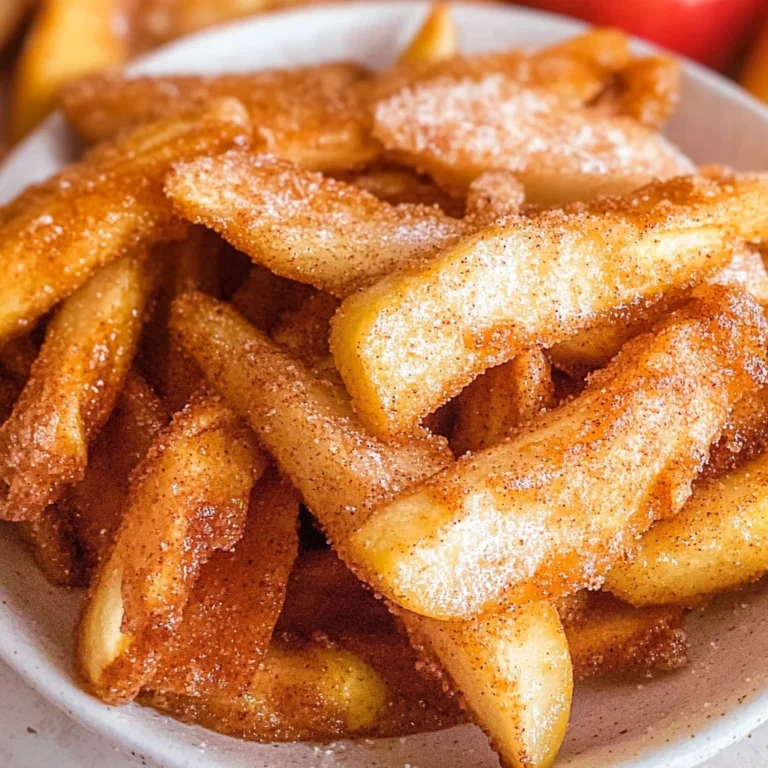 Crispy Air Fryer Apple Fries