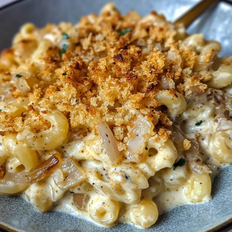 French Onion Soup Pasta Recipe