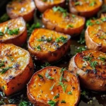 Garlic Butter Roasted Sweet Potatoes: A Delicious and Easy Recipe