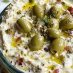 Green Olive Dip – Easy Creamy Party Favorite