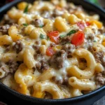 High-Protein Creamy Philly Cheesesteak Mac & Cheese