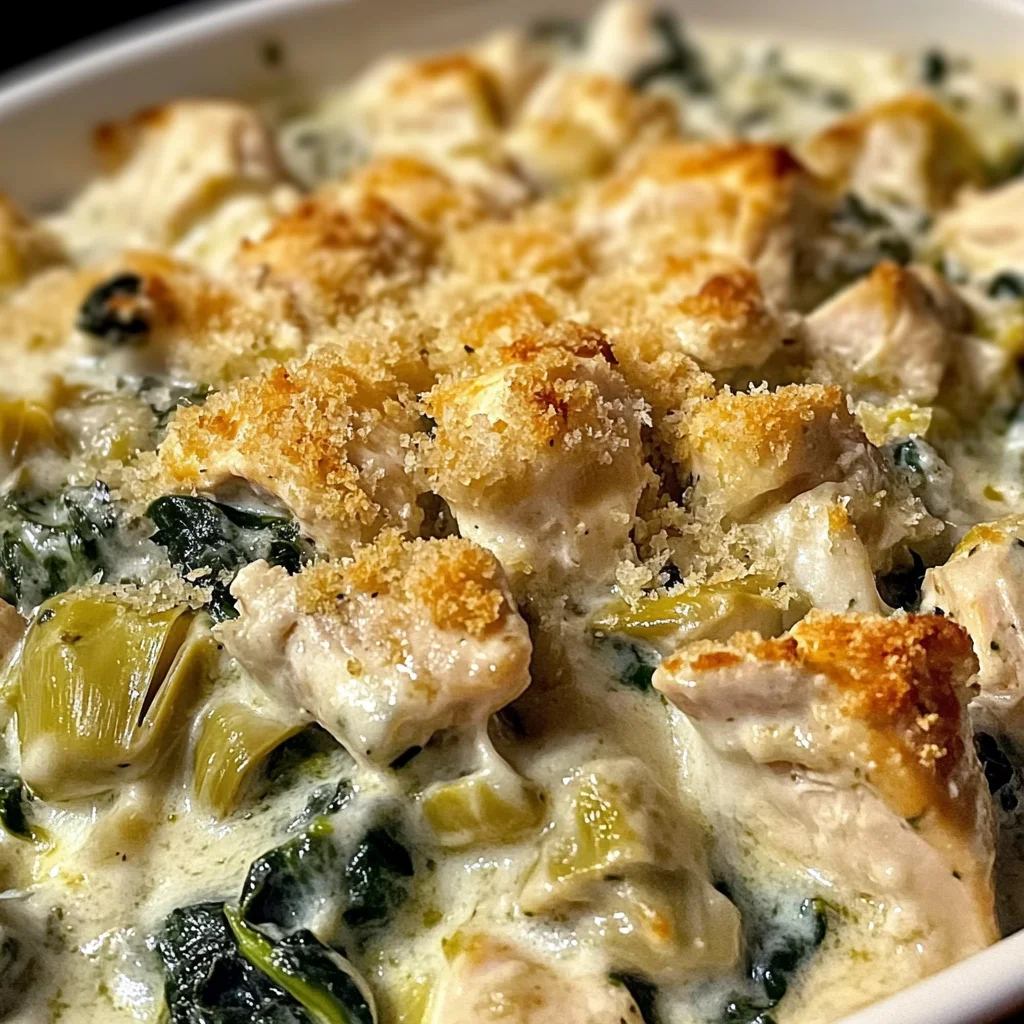 High-Protein Spinach and Artichoke Chicken Casserole: An Incredible Ultimate Meal