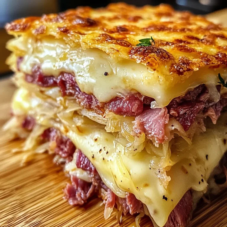 Homemade Reuben Bake