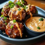 Korean BBQ Meatballs with Spicy Mayo Dip: A Flavor-Packed Beginner-Friendly Recipe