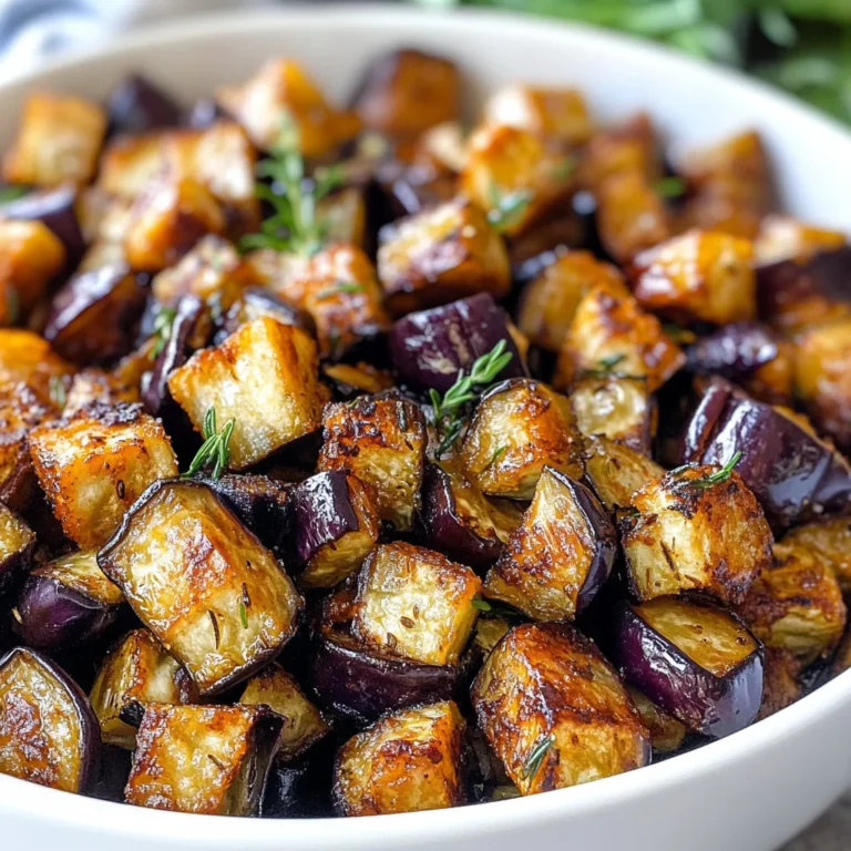 Low-Calorie Air Fryer Eggplant