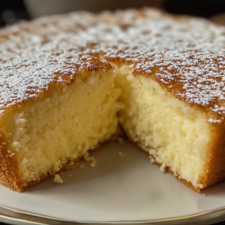 MIGLIACCIO: RICOTTA AND SEMOLINA CAKE