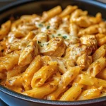 One-Pot Smoky Chipotle Cheesy Chicken Pasta
