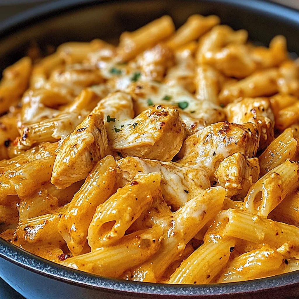 One-Pot Smoky Chipotle Cheesy Chicken Pasta