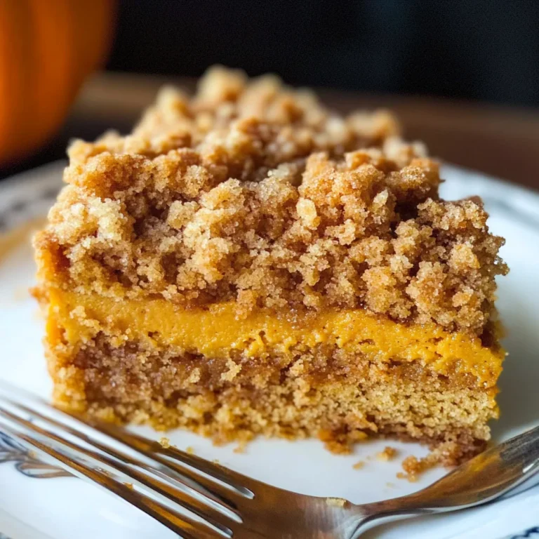 Pumpkin Spice Crumb Cake