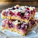 Raspberry Coconut Magic Bars