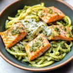 Salmon Pesto Pasta