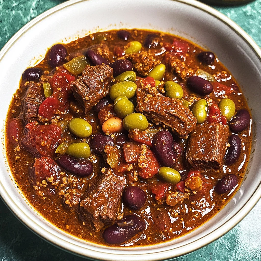 Short Rib and Chorizo Chili Recipe